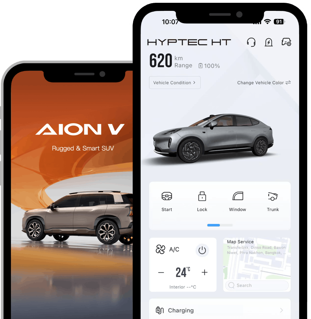 GAC Aion ชะอำเพชรบุรี